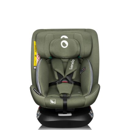 Lionelo - Cadeira auto com base giratória BASTIAAN ONE i-Size 40-150 cm Verde Oliva