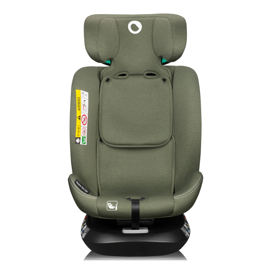 Lionelo - Cadeira auto com base giratória BASTIAAN ONE i-Size 40-150 cm Verde Oliva