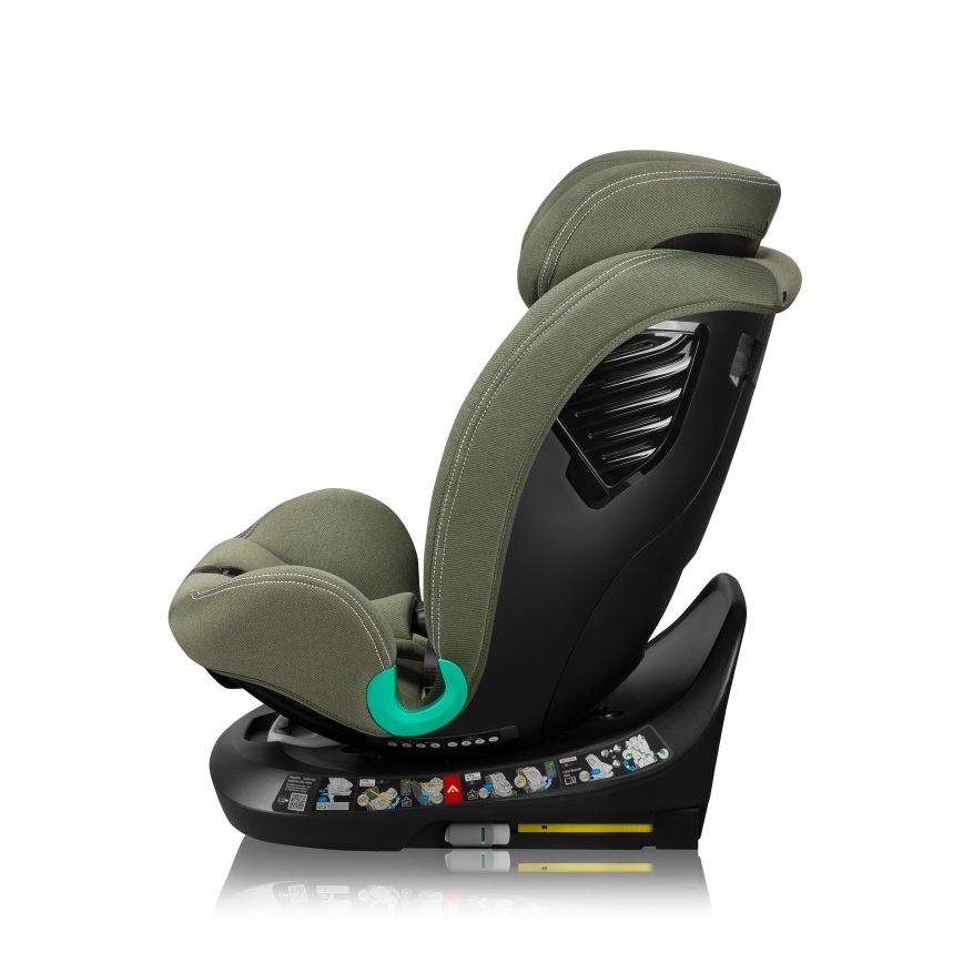 Lionelo - Cadeira auto com base giratória BASTIAAN ONE i-Size 40-150 cm Verde Oliva