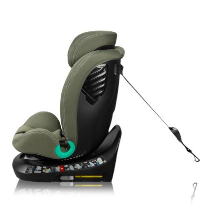 Lionelo - Cadeira auto com base giratória BASTIAAN ONE i-Size 40-150 cm Verde Oliva