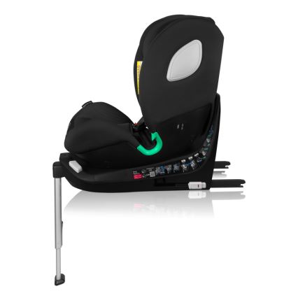 Lionelo - Cadeira auto com base giratória BRAAM AIR i-Size 40-150 cm Preto Carbono