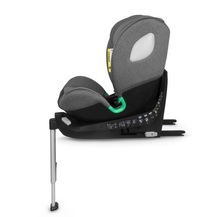 Lionelo - Cadeira auto com base giratória BRAAM i-Size 40-150 cm Pedra Cinzenta