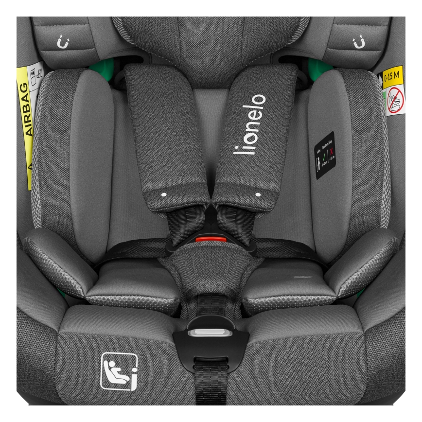 Lionelo - Cadeira auto com base giratória BRAAM i-Size 40-150 cm Pedra Cinzenta