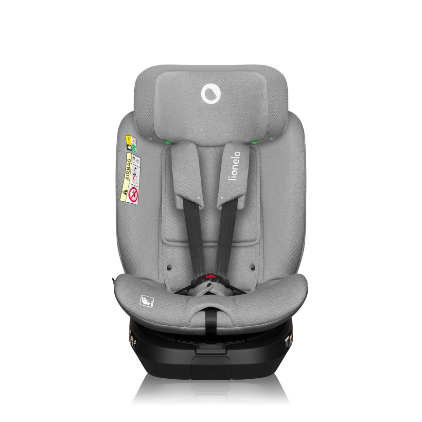 Lionelo - Cadeira auto com base giratória BRAVE i-Size 40-150 cm Pedra Cinzenta