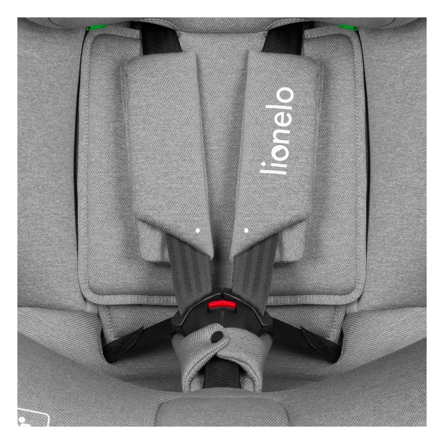 Lionelo - Cadeira auto com base giratória BRAVE i-Size 40-150 cm Pedra Cinzenta