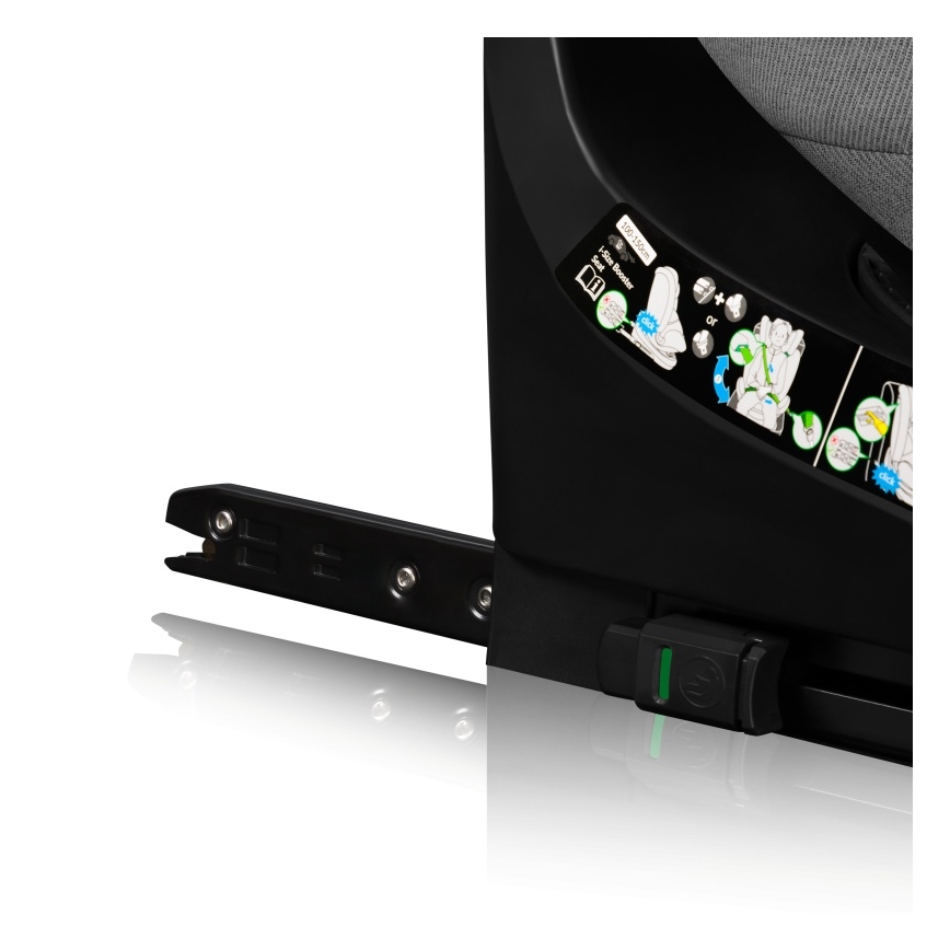 Lionelo - Cadeira auto com base giratória BRAVE i-Size 40-150 cm Pedra Cinzenta