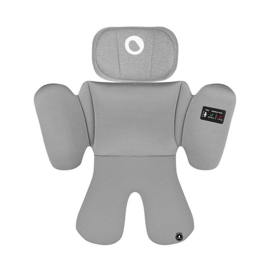 Lionelo - Cadeira auto com base giratória BRAVE i-Size 40-150 cm Pedra Cinzenta