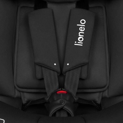 Lionelo - Cadeira auto com base giratória BRAVE i-Size 40–150 cm Preto Carbono