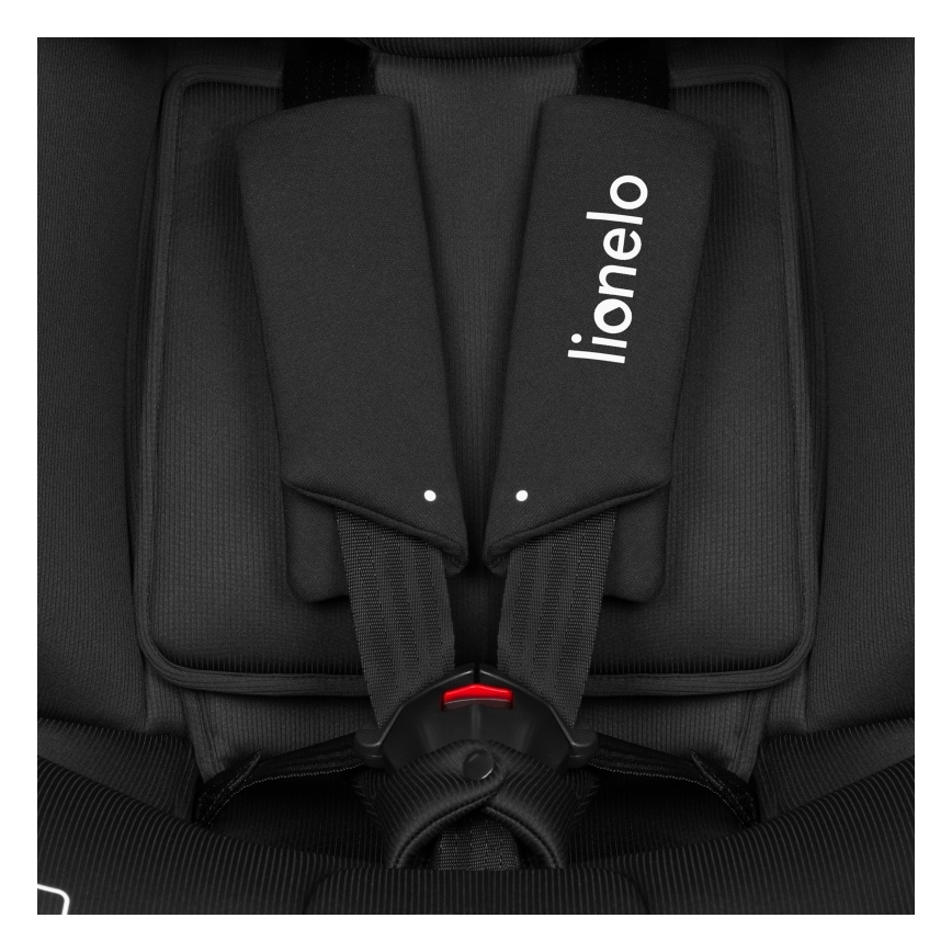 Lionelo - Cadeira auto com base giratória BRAVE i-Size 40–150 cm Preto Carbono
