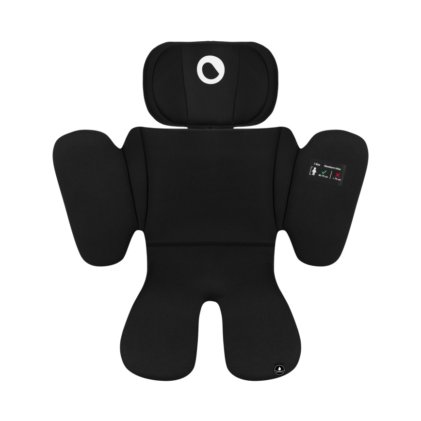 Lionelo - Cadeira auto com base giratória BRAVE i-Size 40–150 cm Preto Carbono