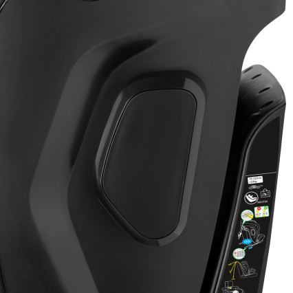 Lionelo - Cadeira auto com base giratória HARPER i-Size 76-150 cm Preto Carbono