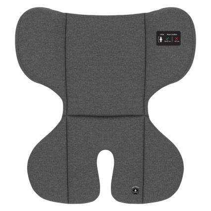 Lionelo - Cadeira auto com base giratória HARPER i-Size 76-150 cm Preto Carbono