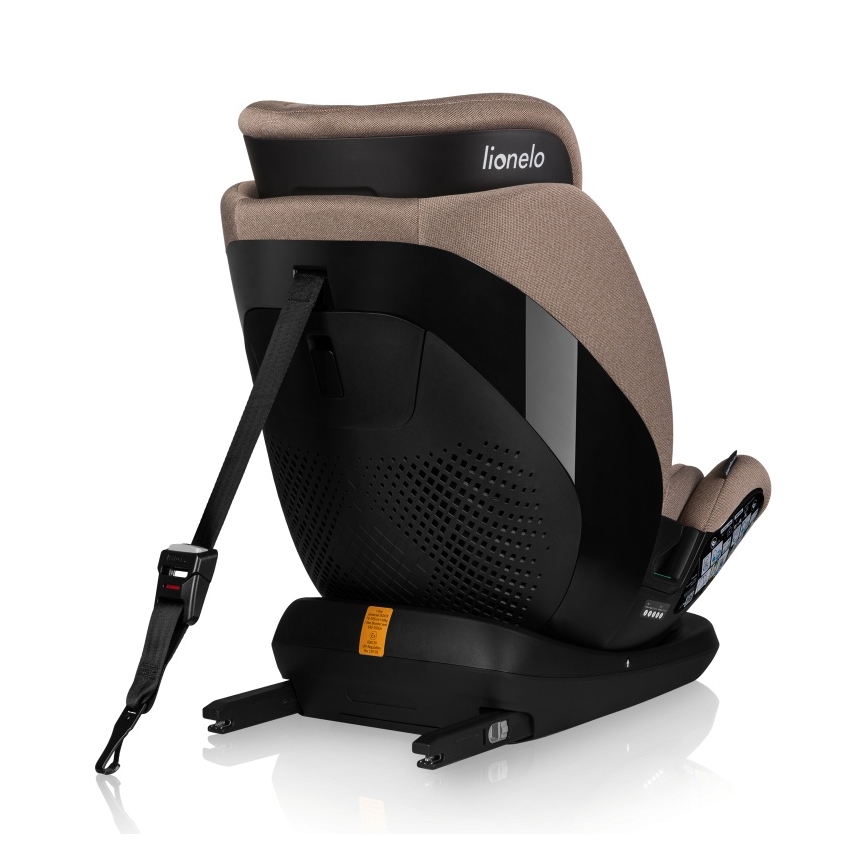 Lionelo - Cadeira Auto com Base Giratória LAVENDER i-Size 76-150 cm Bege Latte