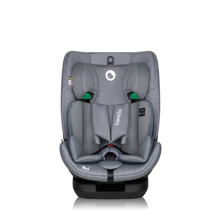 Lionelo - Cadeira auto com base giratória LAVENDER i-Size 76-150 cm Pedra Cinzenta