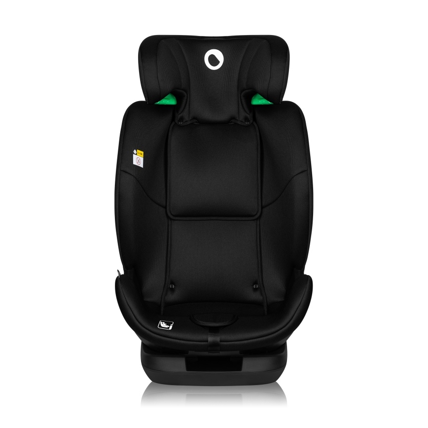 Lionelo - Cadeira auto com base giratória LAVENDER i-Size 76-150 cm Preto Carbono