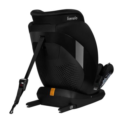 Lionelo - Cadeira auto com base giratória LAVENDER i-Size 76-150 cm Preto Carbono