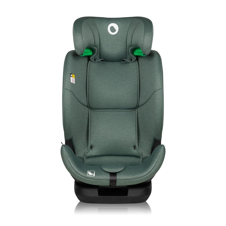 Lionelo - Cadeira auto giratória com base LAVENDER i-Size 76-150 cm Verde Pistache