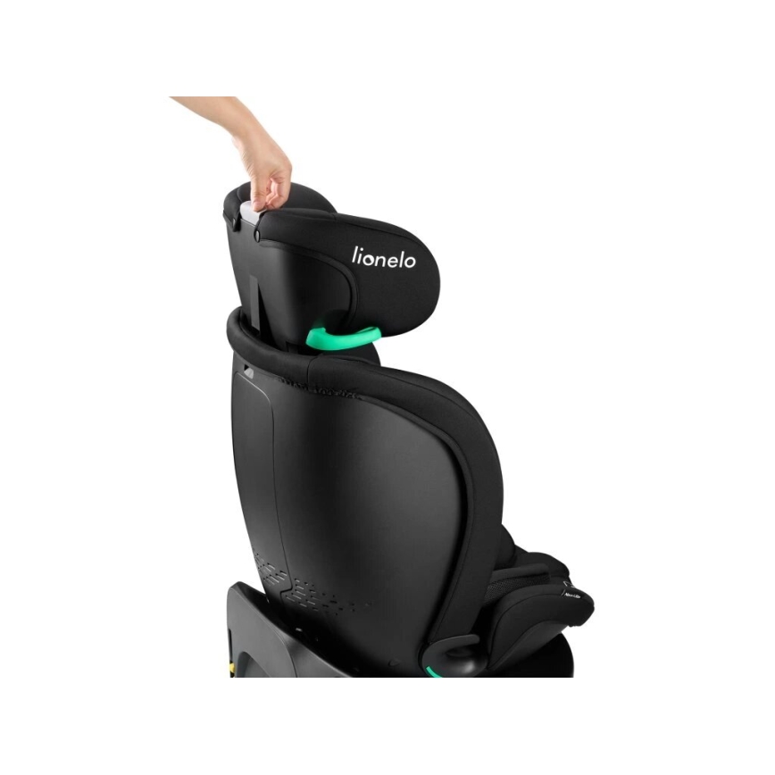 Lionelo - Cadeira auto com base giratória NAVY i-Size 40-150 cm preta