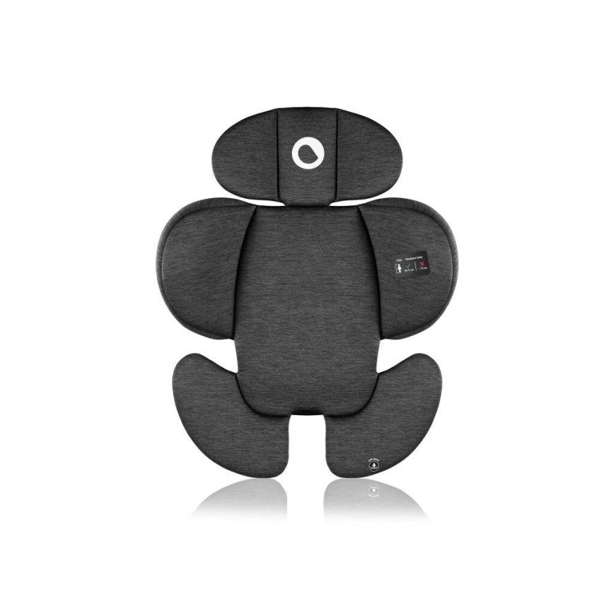 Lionelo - Cadeira auto com base giratória NAVY i-Size 40-150 cm preta/rosa
