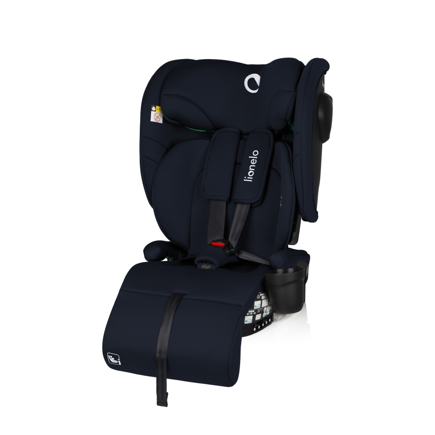 Lionelo - Cadeira Auto Dobrável NELLY i-Size 76-150 cm Azul Marinho
