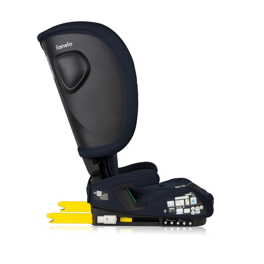 Lionelo - Cadeira Auto Dobrável NELLY i-Size 76-150 cm Azul Marinho