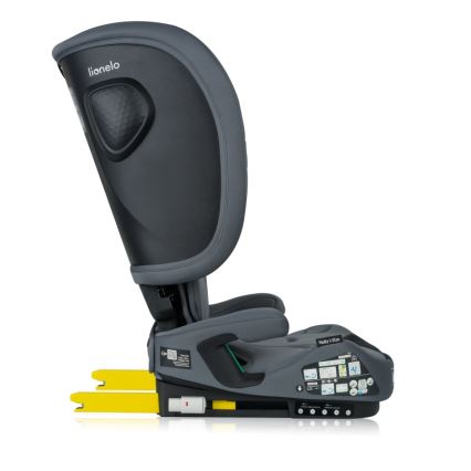 Lionelo - Cadeira auto dobrável NELLY i-Size 76-150 cm Cinzento Grafite