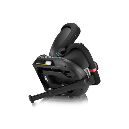 Lionelo - Cadeira auto giratória com base NAVY i-Size 40-150 cm preta/vermelha