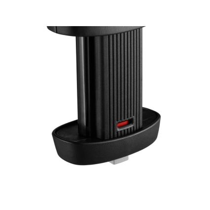 Lionelo - Cadeira auto giratória com base NAVY i-Size 40-150 cm preta/vermelha