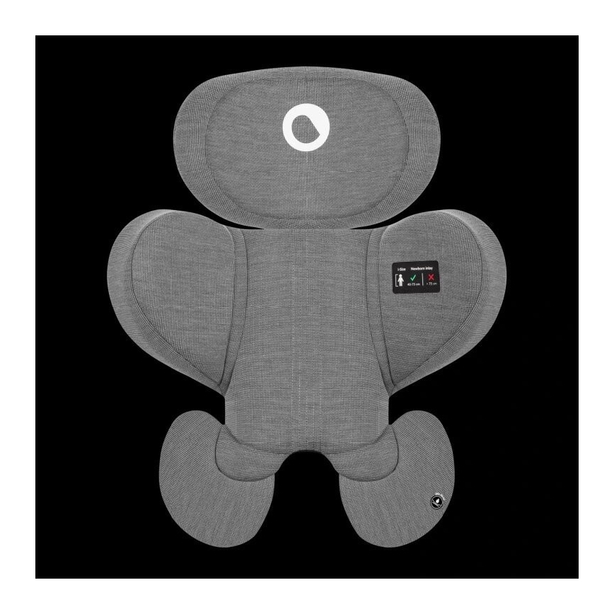 Lionelo - Cadeira Auto Giratória com Base HARMONY i-Size 40-150 cm cinza