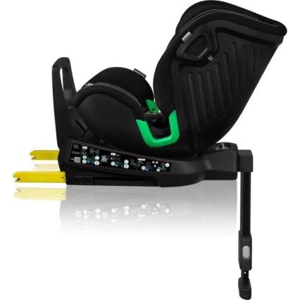 Lionelo - Cadeira Auto Giratória com Base HARMONY i-Size 40-150 cm preta