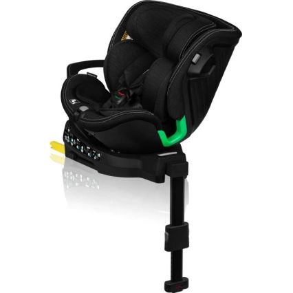 Lionelo - Cadeira Auto Giratória com Base HARMONY i-Size 40-150 cm preta