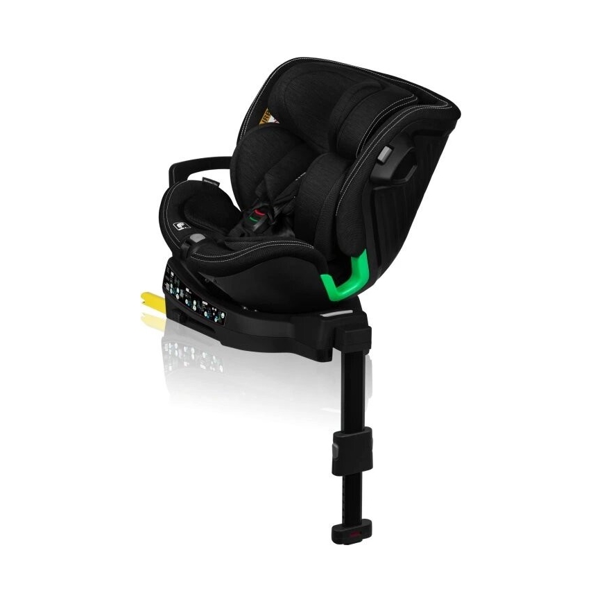 Lionelo - Cadeira Auto Giratória com Base HARMONY i-Size 40-150 cm preta