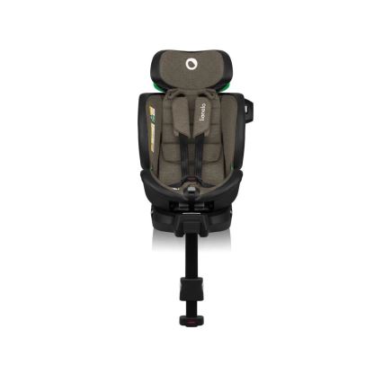 Lionelo - Cadeira Auto Giratória com Base HARMONY i-Size 40-150 cm preta/oliva