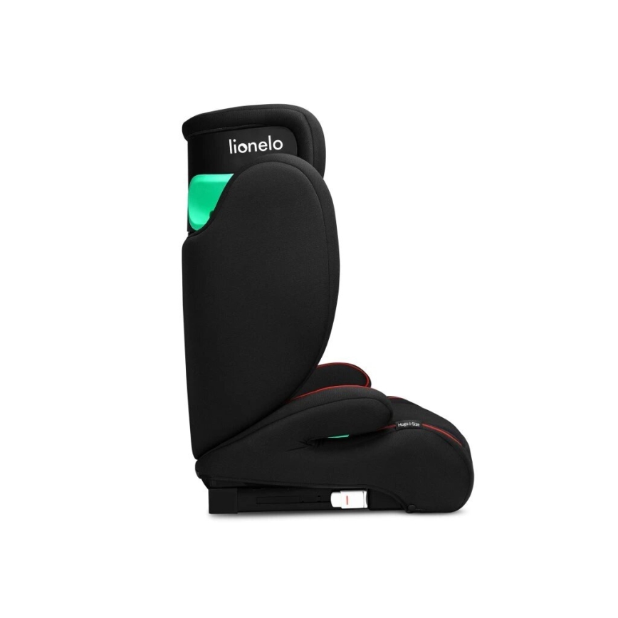 Lionelo - Cadeira Auto HUGO i-Size 100-150 cm preta/vermelha