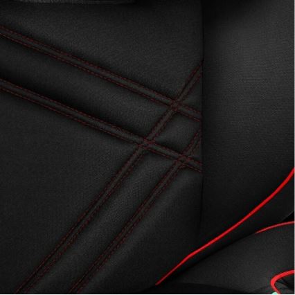 Lionelo - Cadeira Auto HUGO i-Size 100-150 cm preta/vermelha