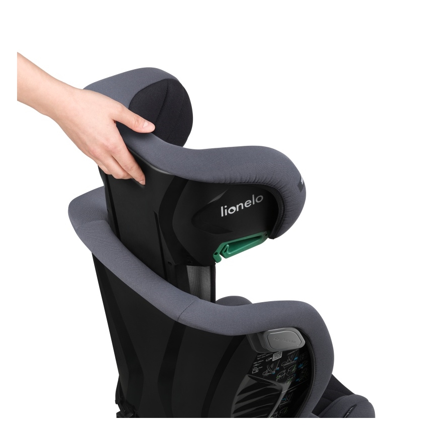 Lionelo - Cadeira Auto IGO i-Size 100-150 cm Cinza Grafite