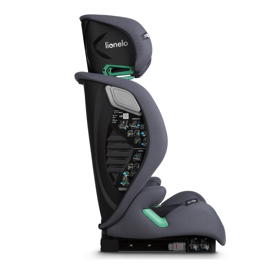 Lionelo - Cadeira Auto IGO i-Size 100-150 cm Cinzento Grafite