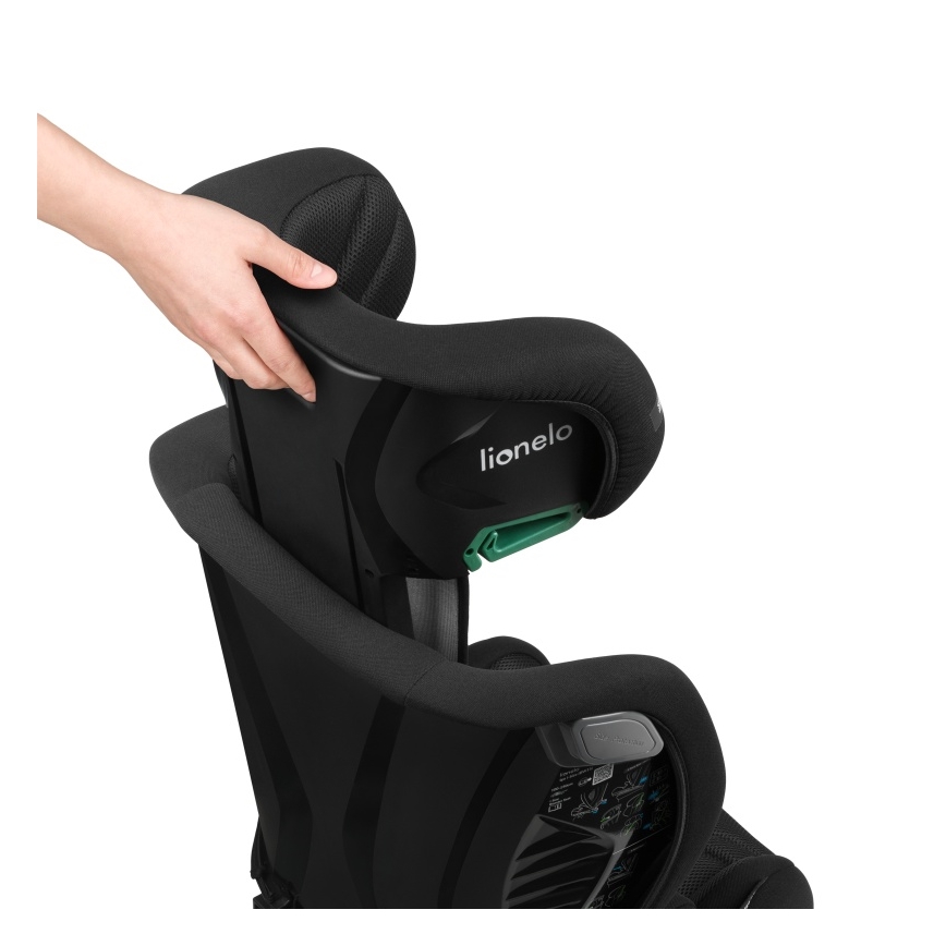 Lionelo - Cadeira Auto IGO i-Size 100-150 cm Preto Carbono