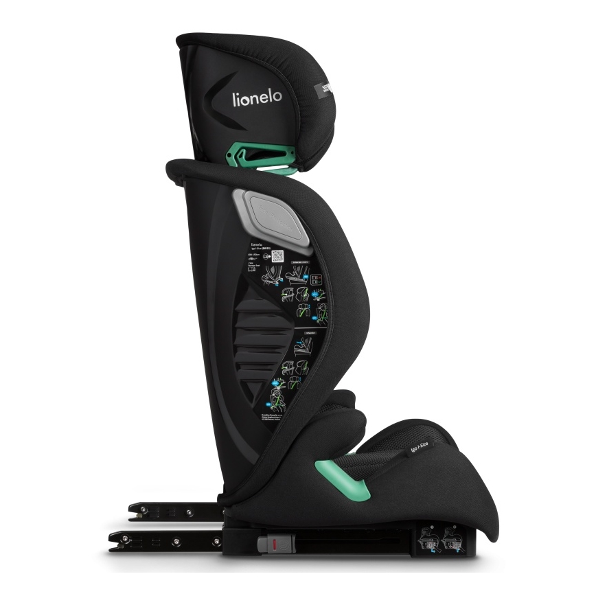 Lionelo - Cadeira Auto IGO i-Size 100-150 cm Preto Carbono