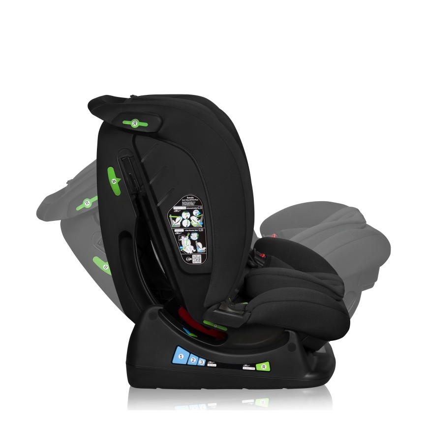 Lionelo - Cadeira Auto IZZY i-Size 40-150 cm Carbono Preto