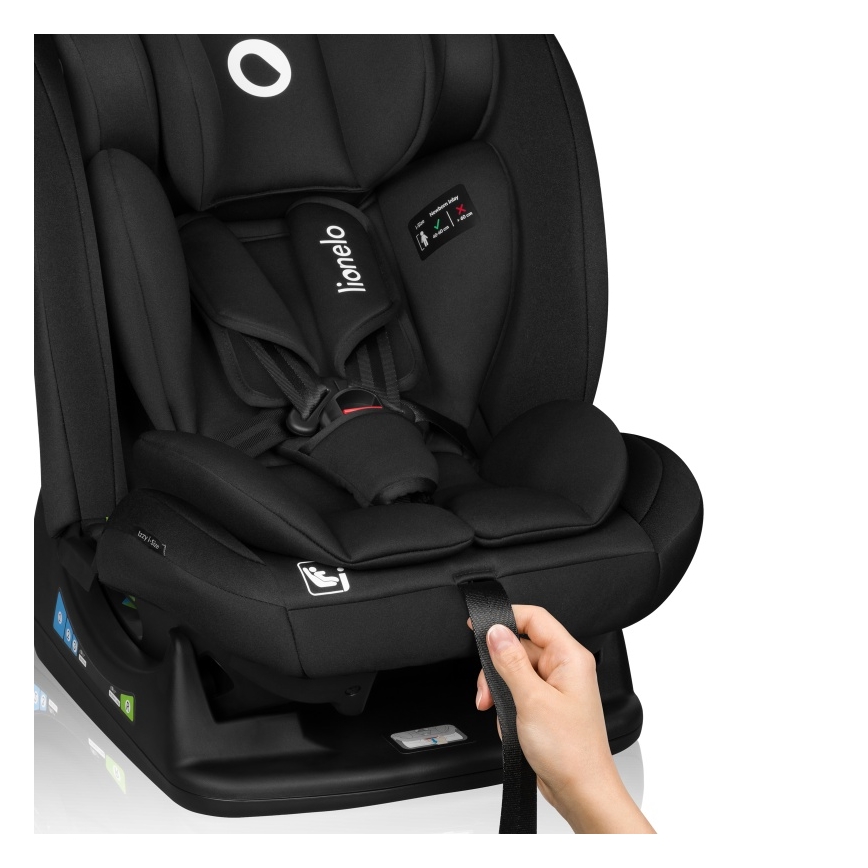 Lionelo - Cadeira Auto IZZY i-Size 40-150 cm Preto Carbono