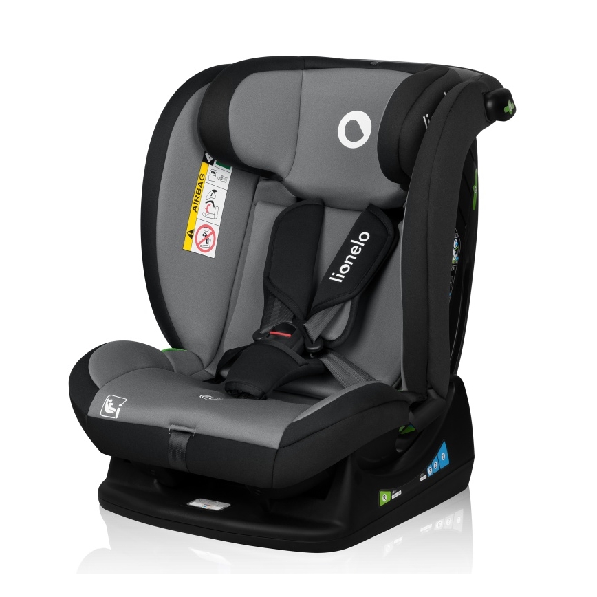 Lionelo - Cadeira Auto IZZY i-Size 40-150 cm Preto/Cinzento