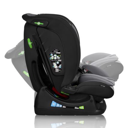 Lionelo - Cadeira Auto IZZY i-Size 40-150 cm Preto/Cinzento