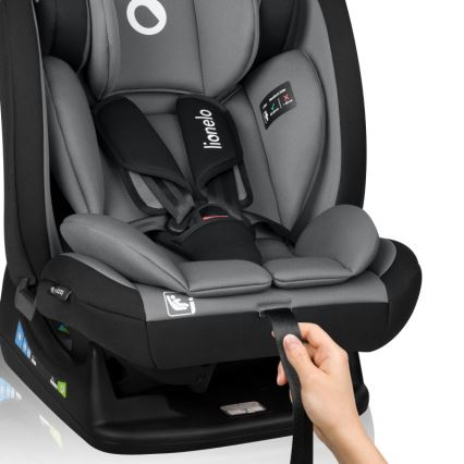Lionelo - Cadeira Auto IZZY i-Size 40-150 cm Preto/Cinzento