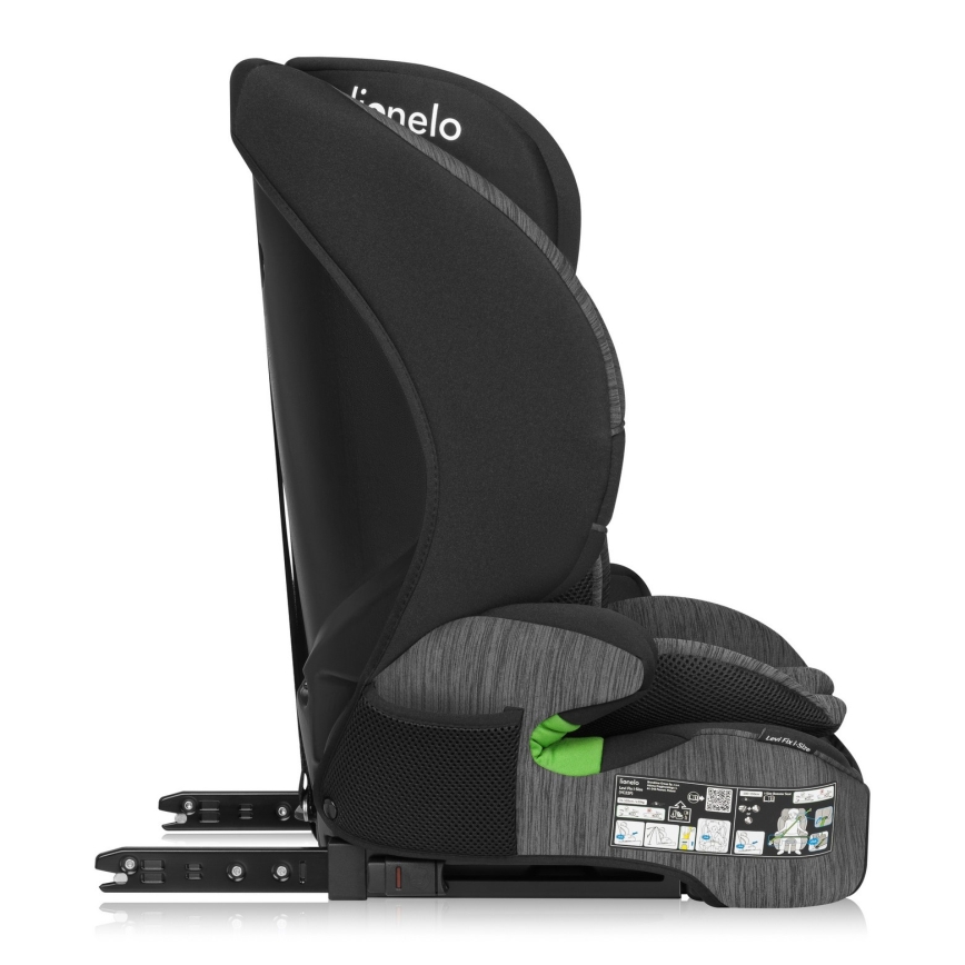 Lionelo - Cadeira Auto LEVI FIX i-Size 76-150 cm Pedra Cinzenta