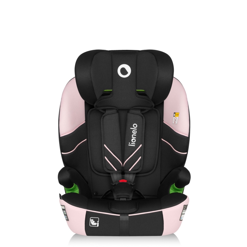 Lionelo - Cadeira auto LEVI FIX i-Size 76-150 cm Rosa Bebé