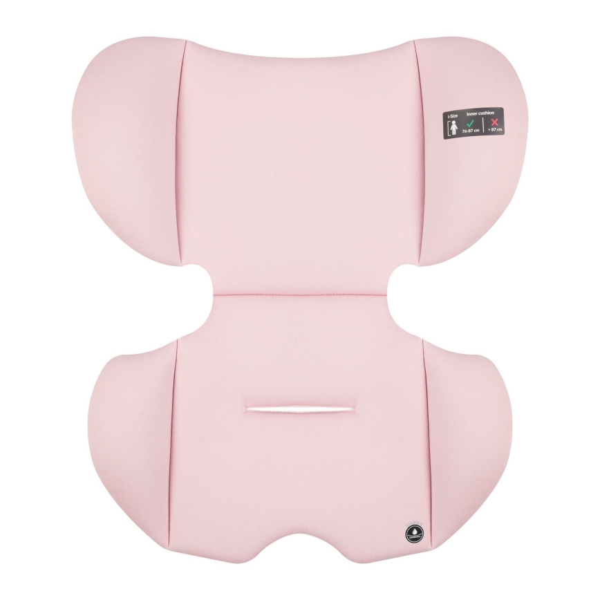 Lionelo - Cadeira auto LEVI FIX i-Size 76-150 cm Rosa Bebé
