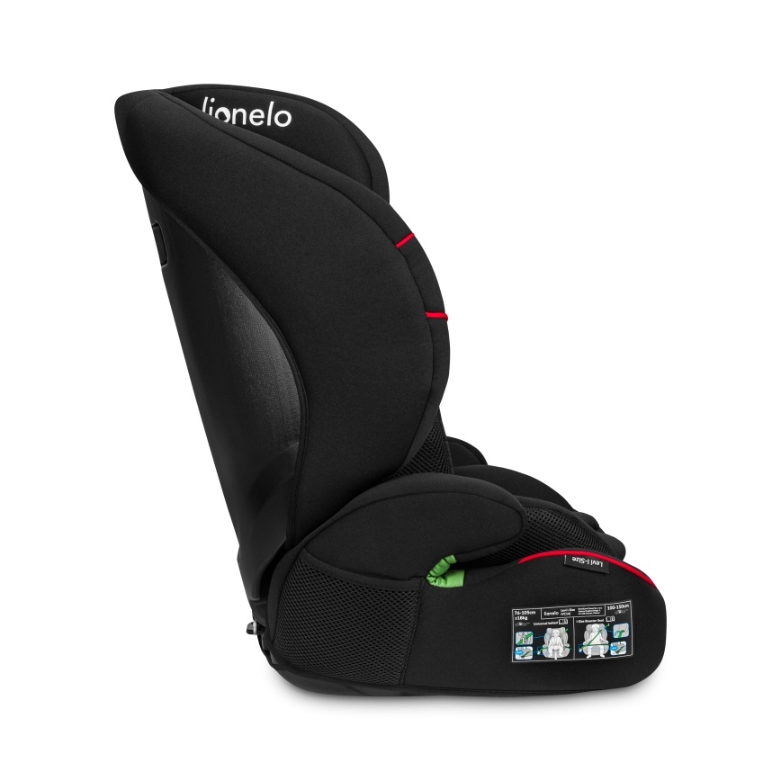 Lionelo - Cadeira Auto LEVI i-Size 76-150 cm Sporty Black