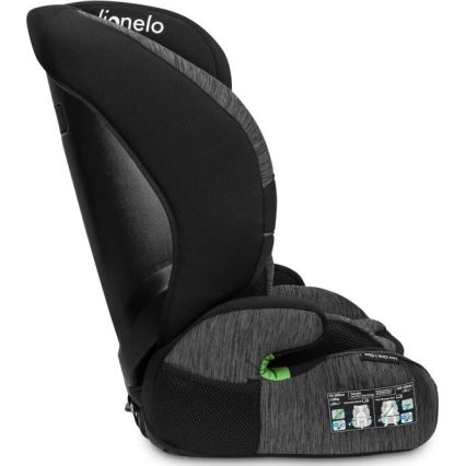 Lionelo - Cadeira auto LEVI ONE i-Size 76-150 cm preta/cinzenta