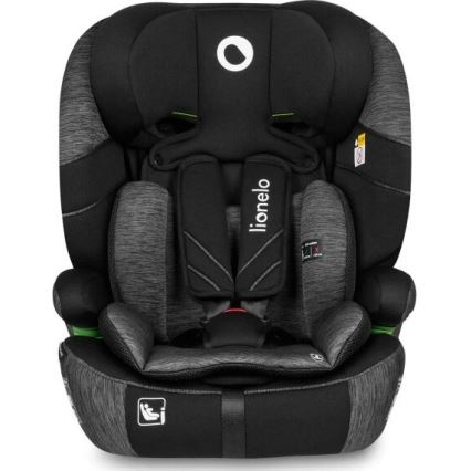 Lionelo - Cadeira auto LEVI ONE i-Size 76-150 cm preta/cinzenta